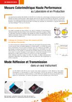 Spectrocolorimètres CM-3600A / CM-3610A - 2