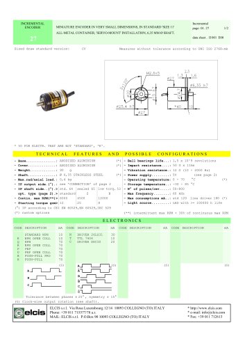 INCREMENTAL ENCODER 27