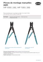 Hand Installation Pincers for ToothLock® Clamps - 1