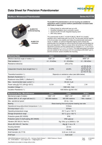 ALI17/19 Brochure en