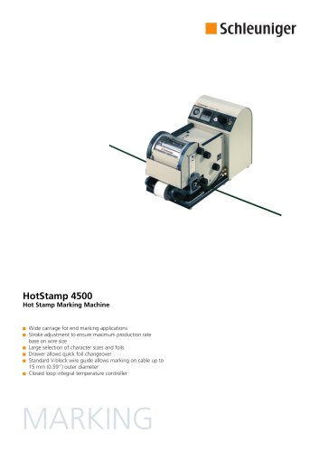 HotStamp 4500 Data Sheet