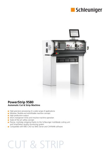 PowerStrip 9580 Datasheet