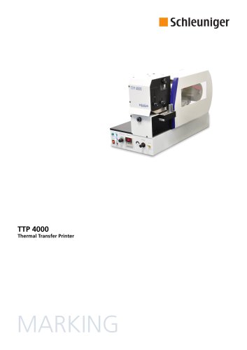 TTP 4000 Data Sheet