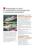 Embrayages et freins et combinaisons embrayage-frein à commande hydraulique - 2