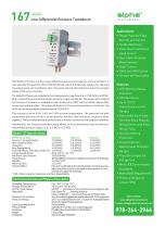 167 Low Differential Pressure Transducer