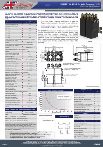 SW688P - 2 x SW68P for Motor Reversing - IP66