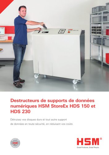 HSM StoreEx HSM 150 et HDS 230