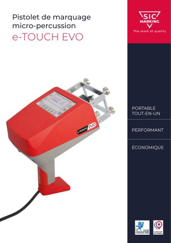 e-TOUCH EVO catalog