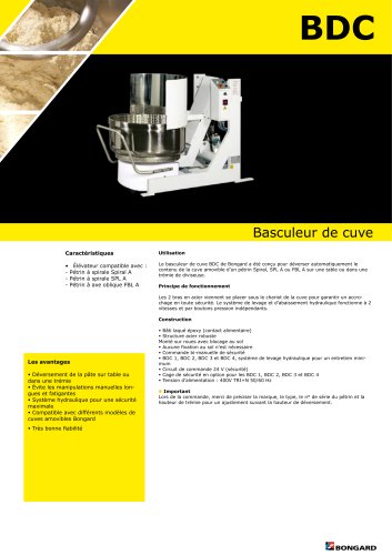 Basculeur de cuve