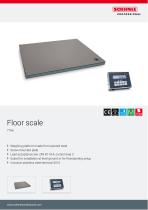 7766 Floor scale