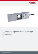 Capteurs pour plateforme de pesage homologués SEB56A - 1