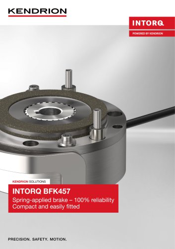 Spring-applied-brakes INTORQ BFK457