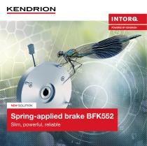 Spring-applied-brakes INTORQ BFK552