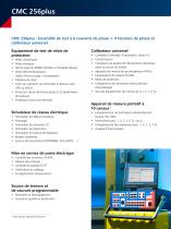 CMC 256plus - Ensemble de test des relais à haute précision et calibrateur universel - 4