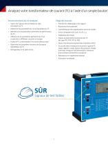 CT Analyzer - La révolution dans le test et l’étalonnage des transformateurs de courant - 2