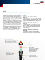 SAA-Accessoire de sécurité évolutif pour délimiter la zone de test-Datasheet