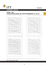 Catalogue Lowara 50 Hz Électropompes de surface - 10