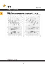 Catalogue Lowara 50 Hz Électropompes de surface - 15