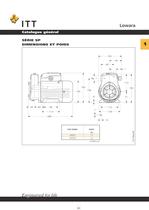 Catalogue Lowara 50 Hz Électropompes de surface - 22