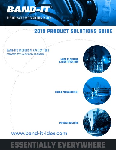 2019 PRODUCT SOLUTIONS GUIDE