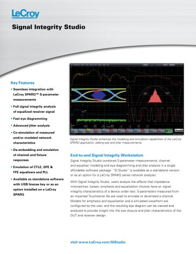 Signal Integrity Studio