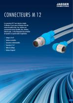 Connecteurs Cylindriques M8 / M12 Catalogue Principal - 11