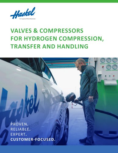 Hydrogen Compressors and Valves