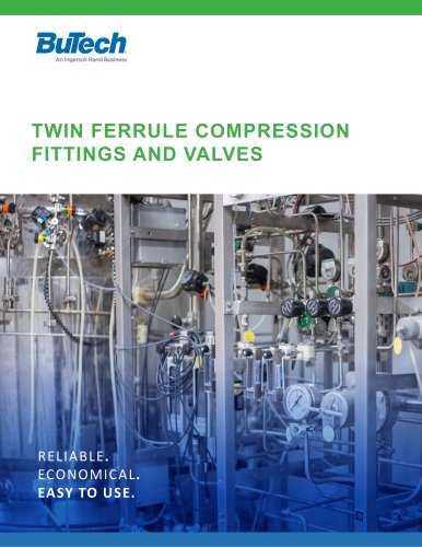 Twin Ferrule Compression Fittings and Valves