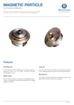 MAGNETIC PARTICLE CLUTCHES & BRAKES