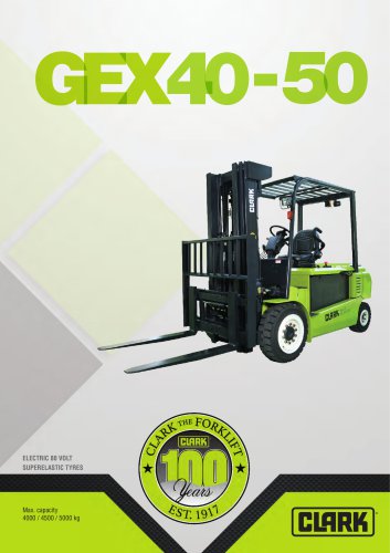 Electric four-wheel forklift GEX40-50