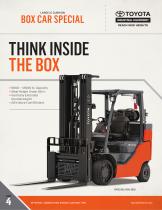 BOX CAR SPECIAL FORKLIFT