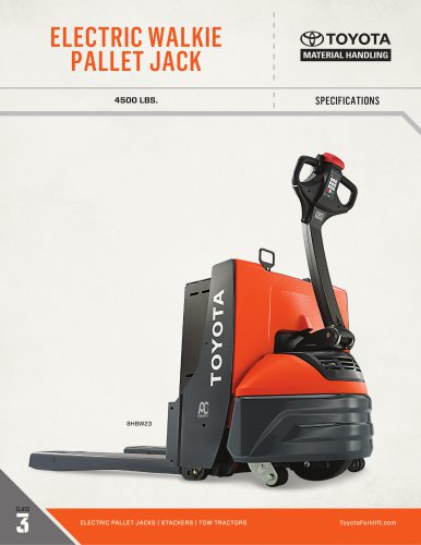 ELECTRIC WALKIE PALLET JACK