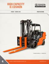 High-Capacity Cushion Forklift