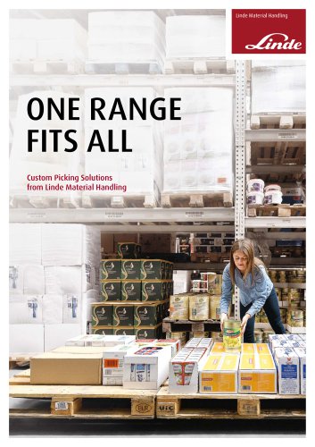 One Range Fits All - Custom Picking Solutions from Linde Material Handling