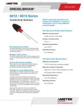 6012 and 6013 Series, Conductivity Switches