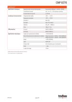 CANOPEN MINIATURE TRANSMETTEUR DE PRESSION CMP 8270 - 5
