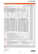 Fiche technique L/LF 736/754 - 2