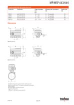 Fiche technique MP/MSP 663/664 - 3