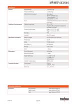 Fiche technique MP/MSP 663/664 - 4