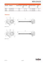 Fiche technique MSK 624/634 - 3