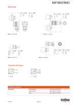 Fiche technique NAP 8842/8843 - 6