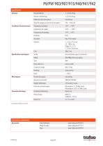 Fiche technique PV/PVF 903/907/915/940/941/942 - 4