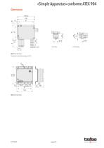 Fiche technique «Simple Apparatus» conformity to ATEX 904 - 4