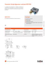 Flyer «Simple Apparatus» conformity to ATEX 904 - 2