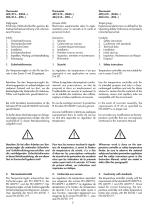 Mode d’emploi EXAS 409/419 - 2