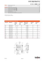 Pressostat P/PS 900/904/912 - 3