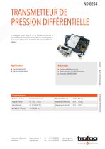 Transmetteur de pression différentielle - 1