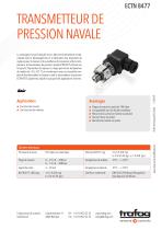 TRANSMETTEUR DE PRESSION NAVALE ECTN 8477 - 1