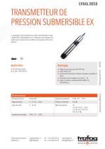 TRANSMETTEUR DE PRESSION SUBMERSIBLE EX EXNAL 8858 - 1