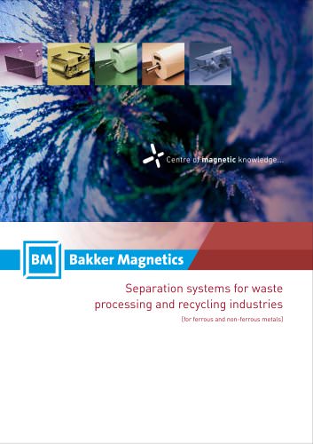 separation systems for waste processing and recycling industries